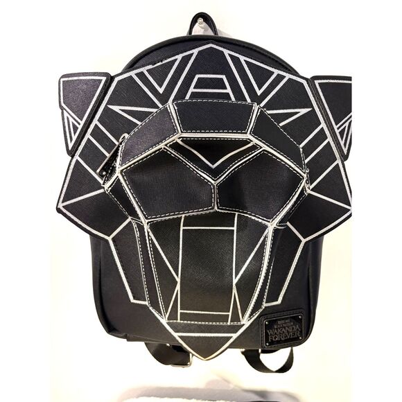 Marvel Black Panther Wakanda Forever Loungefly Backpack & Wallet Bundle – NWT - Picture 2 of 16